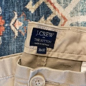 Jcrew the Sutton Men’s Khakis